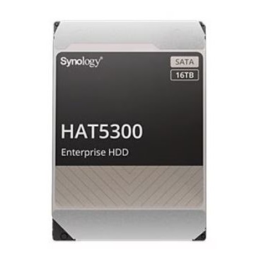 דיסק קשיח לשרת אחסון סינולוג'י Synology HAT5300-16T Enterprise Series 3.5 Inch SATA HDD 7200 RPM 275MB/s High-Performance Reliable Dard Drives for Synology Systems